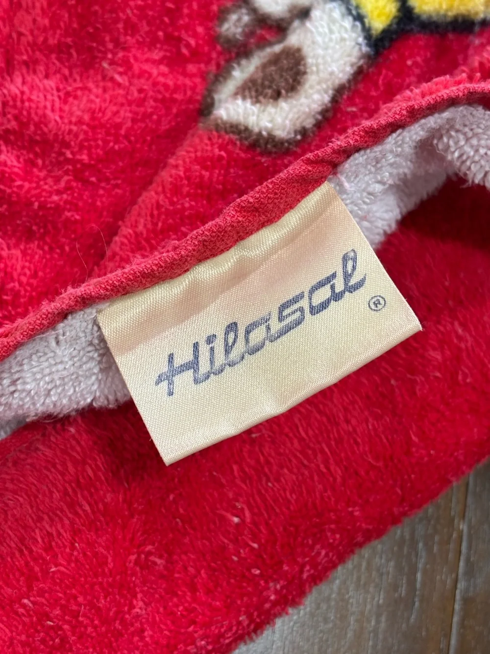 Vintage Hilasal Baseball Teddy Bears Bath/Swim towel